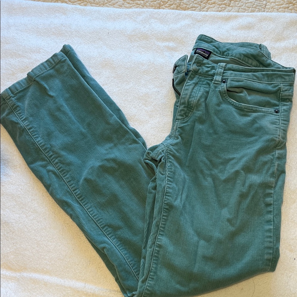Patagonia straight legged corduroy pants size 26